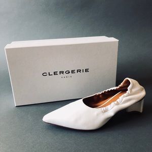 Clergerie leather pumps
